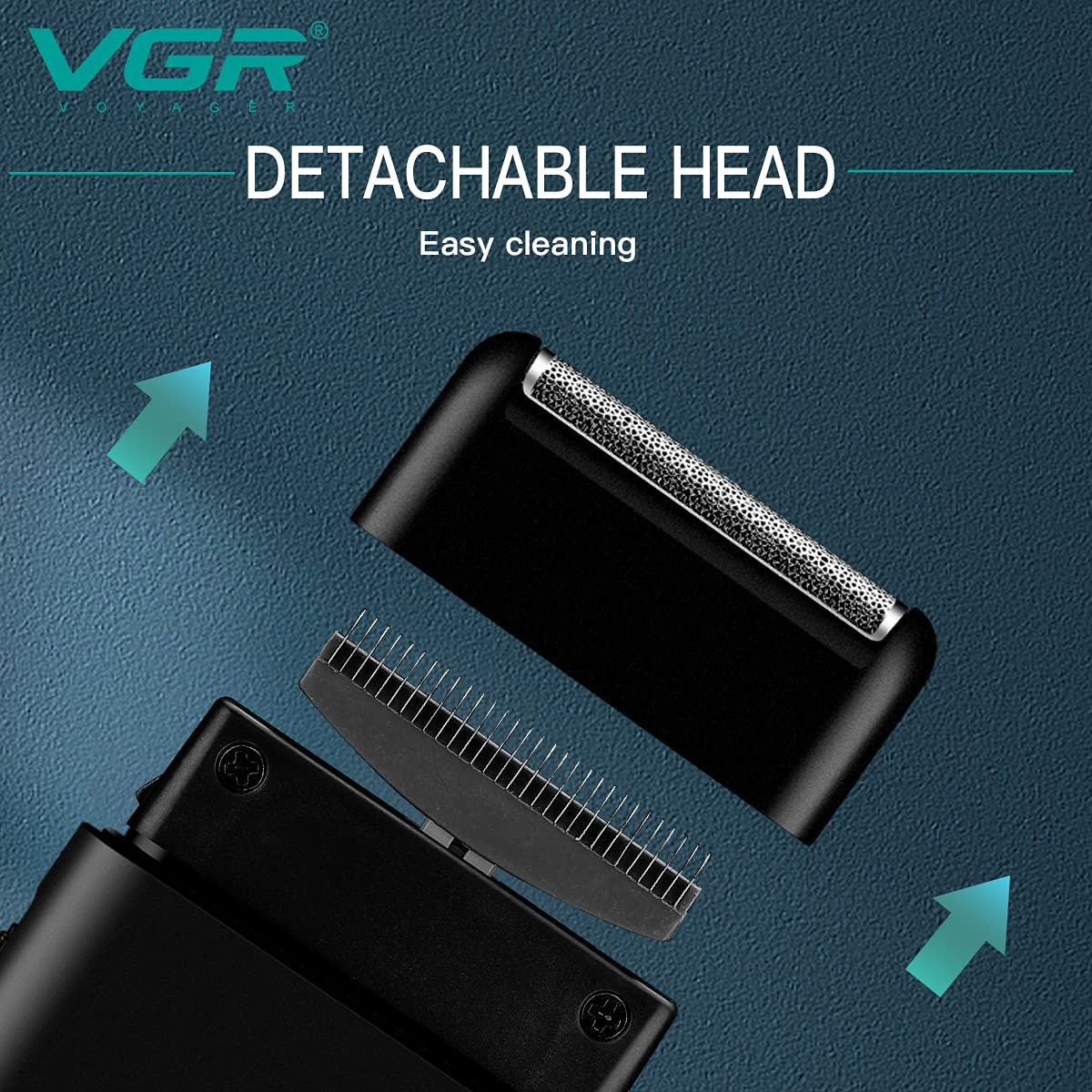 VGR V390 Ultra-Thin Electric Shaver & Beard Trimmer ‚Äì Rechargeable Razor with USB - Medaid International