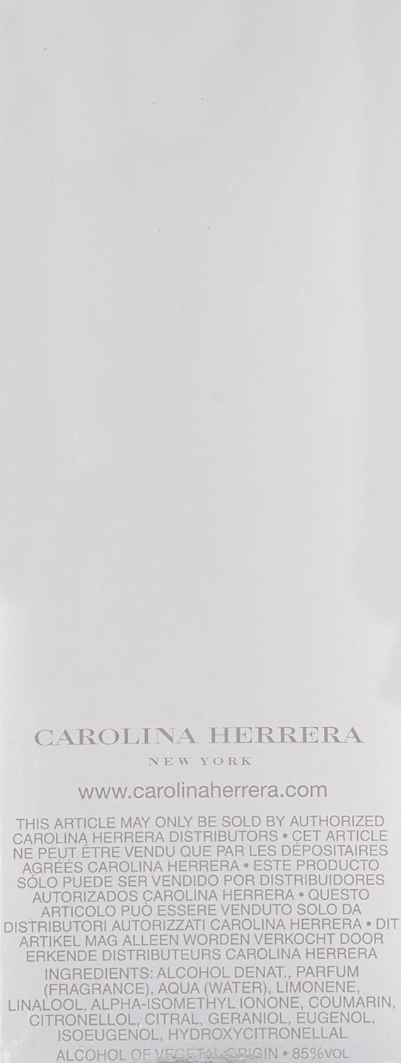 Carolina Herrera 3.4 fl oz Eau De Toilette Spray for Men - Medaid International