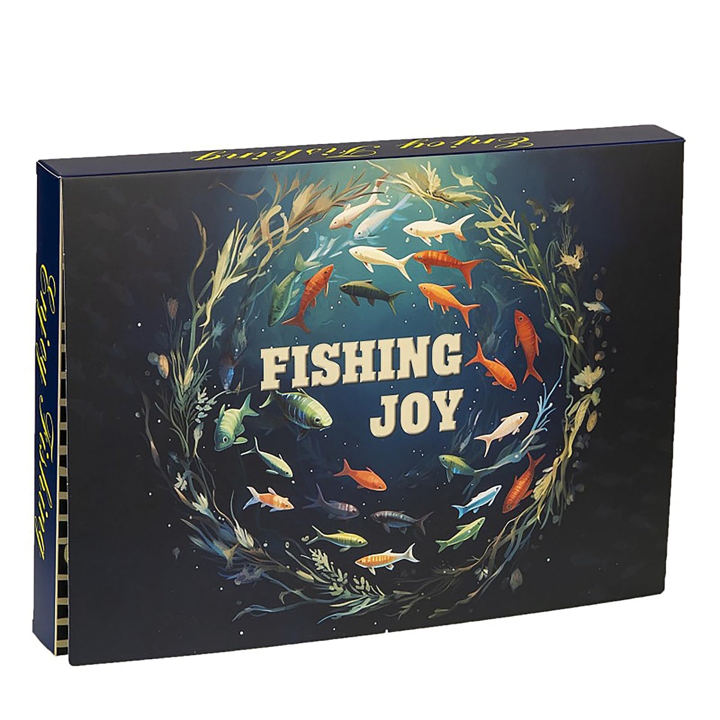 BLSYHDH Fishing Advent Calendar 2025, 30Pcs Christmas Countdown Fish Tackle Set Fishing Lures Set for Fisherman Adult Teen Men Xmas Surprise Fish Bait Gift to Father Grandpa Dad - Medaid International