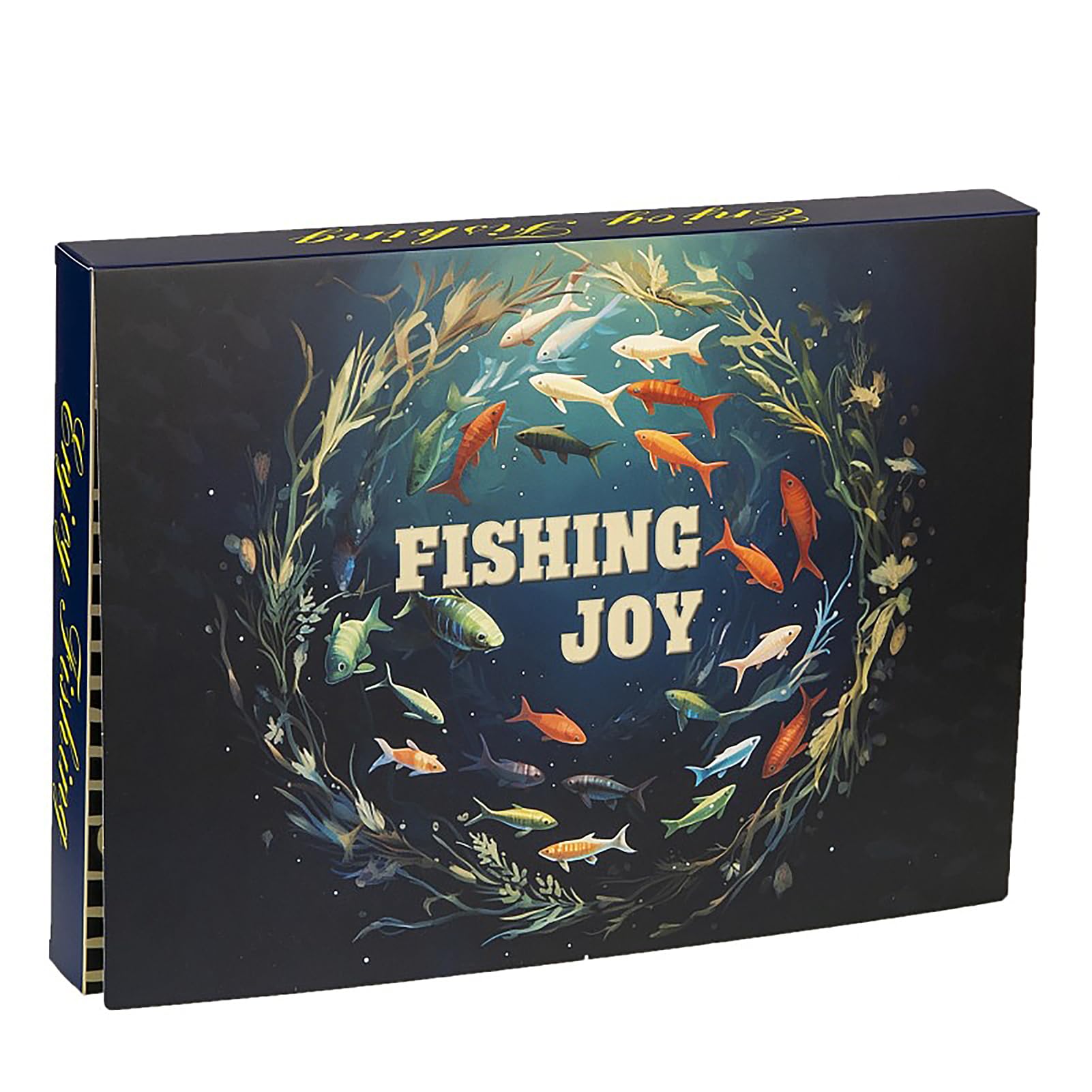 BLSYHDH Fishing Advent Calendar 2025, 30Pcs Christmas Countdown Fish Tackle Set Fishing Lures Set for Fisherman Adult Teen Men Xmas Surprise Fish Bait Gift to Father Grandpa Dad - Medaid International