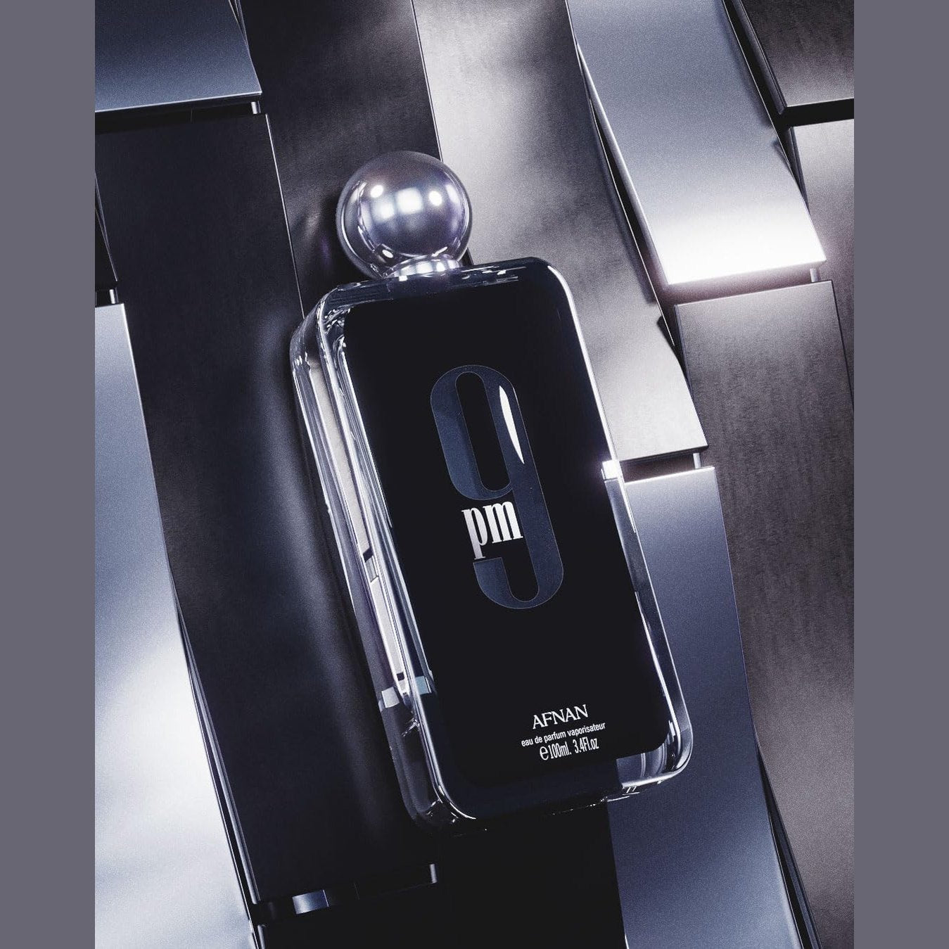 Afnan 9 PM For Men Eau De Parfum, 3.4 Fl. Oz - Medaid International