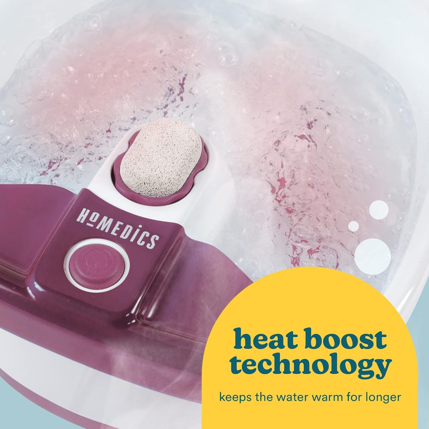 Bubble Mate Foot Spa + Keep Warm Technology - Medaid International