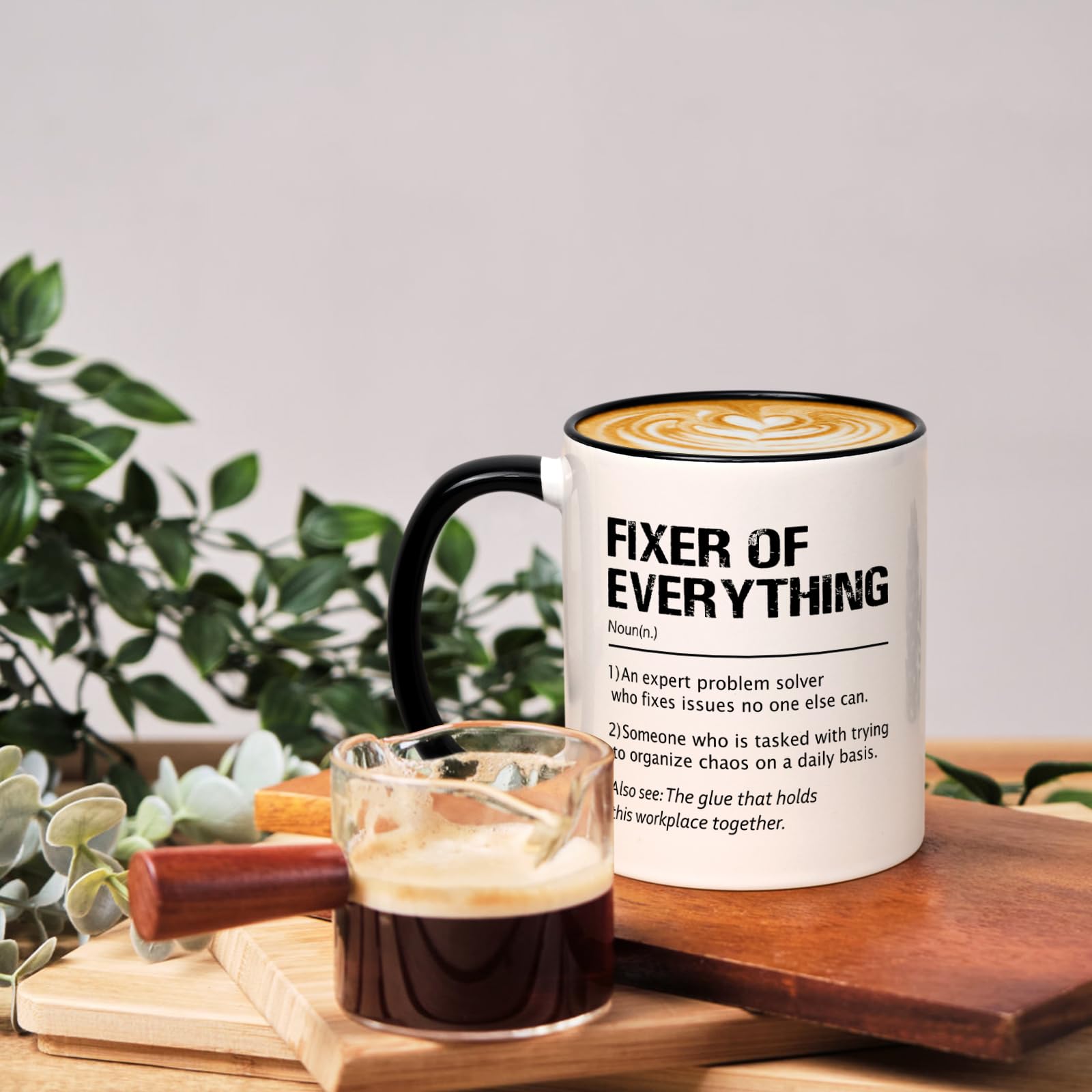YHRJWN Fixer of Everything Mug - 11 Oz, Perfect Boss Christmas or Birthday Gift for Coworkers - Medaid International