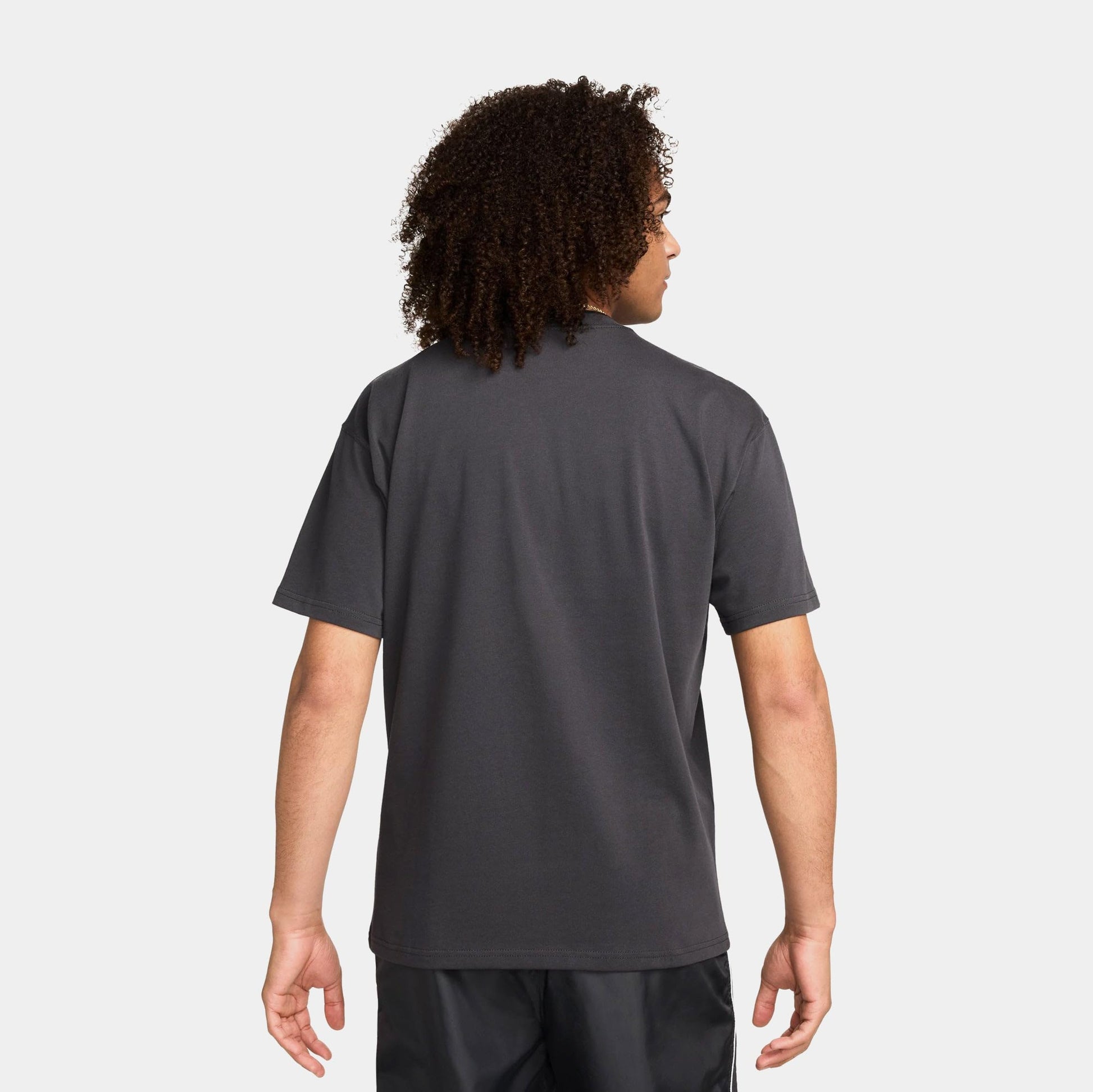 Air Fit Mens Short Sleeve Shirt (Grey/Gold) Size Large - Medaid International