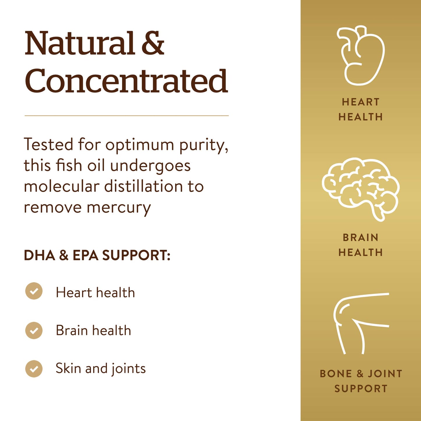 Solgar Omega-3 Fish Oil Concentrate, 240 Softgels - Medaid International