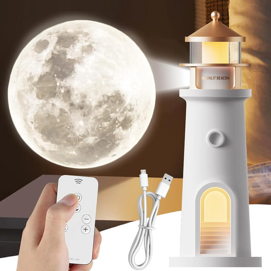 Lighthouse Moon Projector Lamp - Medaid International
