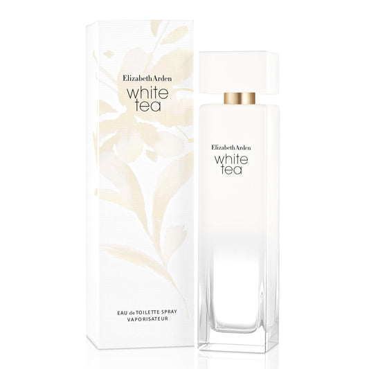 Elizabeth Arden White Tea Eau de Toilette Spray, Perfume for Women with Notes of Clary Sage, White Iris, Musk, Woody & Floral, 1 fl oz - Medaid International