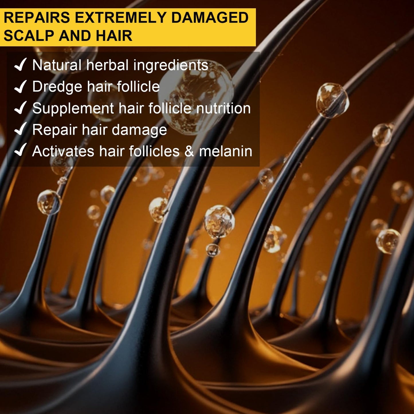 5% Minoxidil Hair Growth Serum, Topical Minoxidil for Men Beard Growth, Hair Regrowth for WomenTreatment for Scalp Hair Loss and Thinning, With Biotin - Medaid International