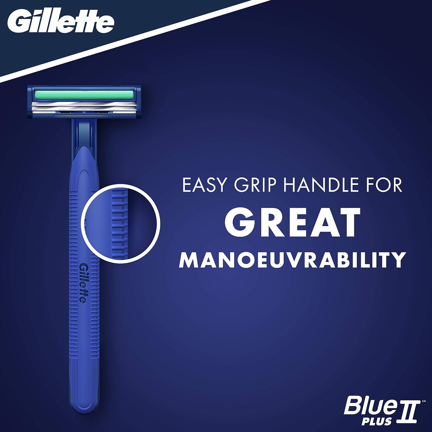 Gillette blue 2 plus (15 + 5) razors - Medaid - Lebanon