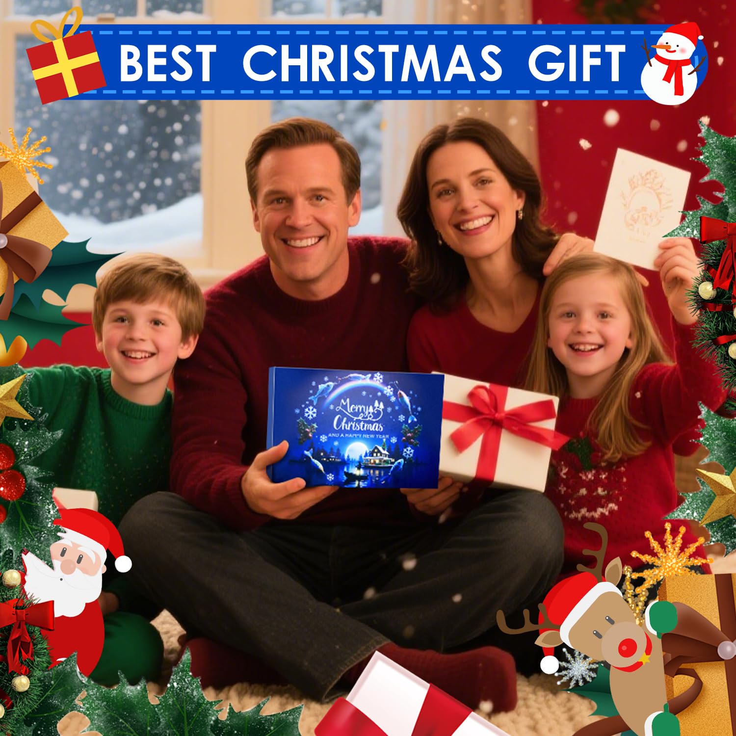 JIUYUDS Fishing Advent Calendar 2025 for Men, Adult Anglers, Teen Boys - 24 Days Christmas Countdown Calendar with Fishing Lures Set | Unique Xmas Gifts for Dad, Boyfriend, Fishermen - Medaid International