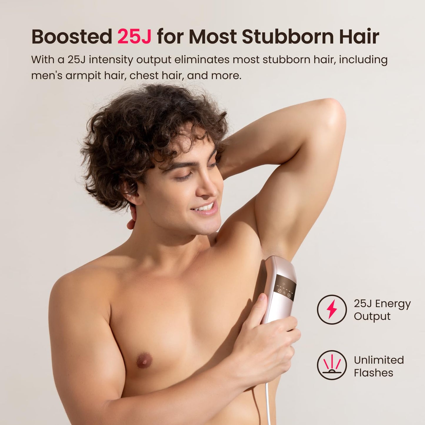 Professional IPL Laser Hair Removal for Women and Men, Super Fast TRIPLE-Pulse, 37°F Sapphire Ice-Cooling, Painless, Permanent Home Hair Removal Device for Face, Bikini, Pubic Trinity 10 - Medaid International