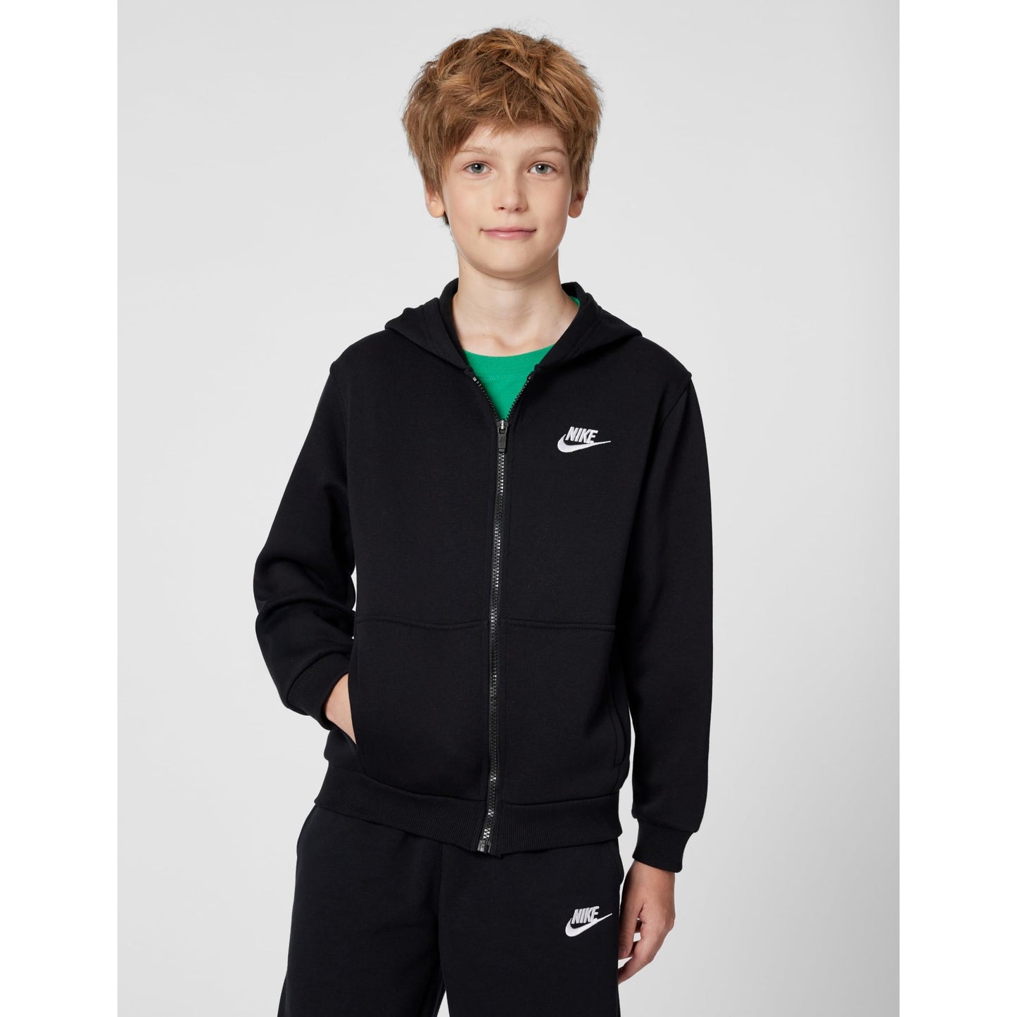 Nike Kids' Big Sportswear Club, Black/White - Medaid International