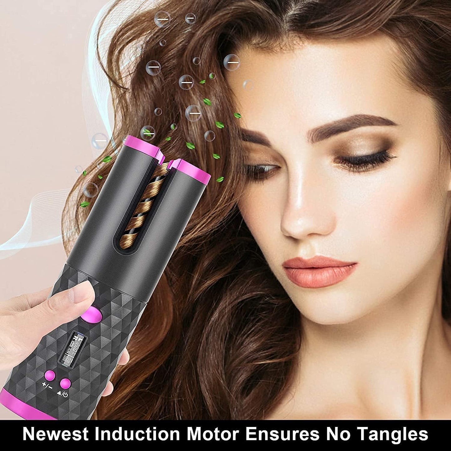 Wireless Auto hair curler - Medaid - Lebanon