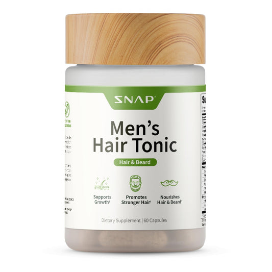 Hair Growth Supplement - Promotes Hair Regrowth, Stops Hair Loss & Boosts Beard Growth with Biotin, Kelp, Bamboo & More for Skin, Nails & Hair (60 Capsules) - Medaid International