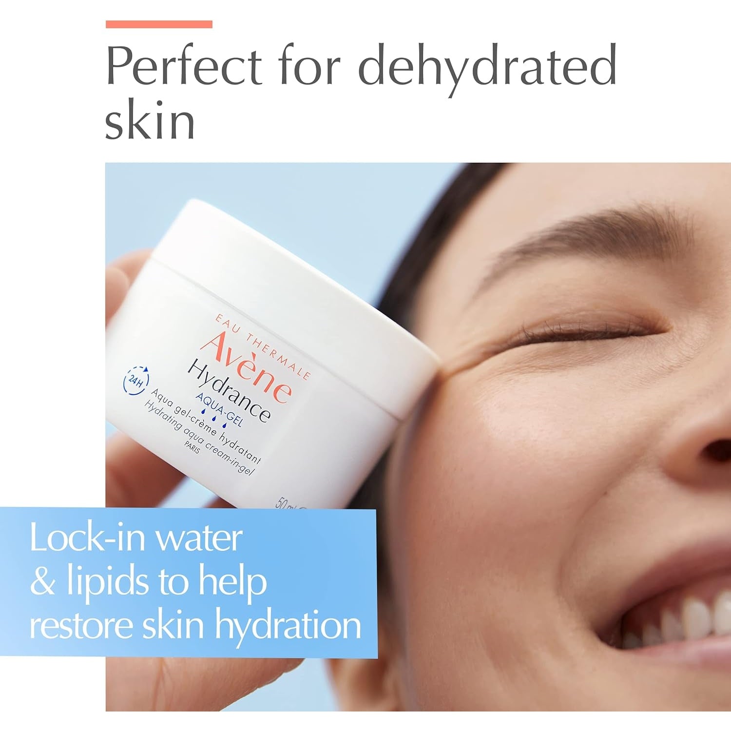 Avene Hydrance Aqua-Gel Hydrating Aqua Cream-In-Gel (Imported) - 50ml - Medaid - Lebanon