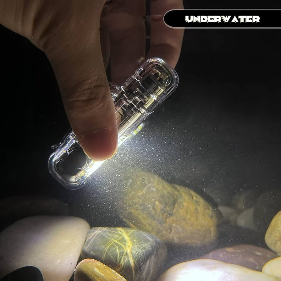 Waterproof Electric Torch Transparent Lighter, Windproof Plasma Lighter, USB Rechargeable, Outdoor Camping Gift, Dual ARC - Medaid International