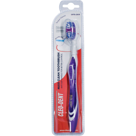 Cleo Dent Toothbrush Maxi Clean Flex Zone - Medium - Medaid - Lebanon