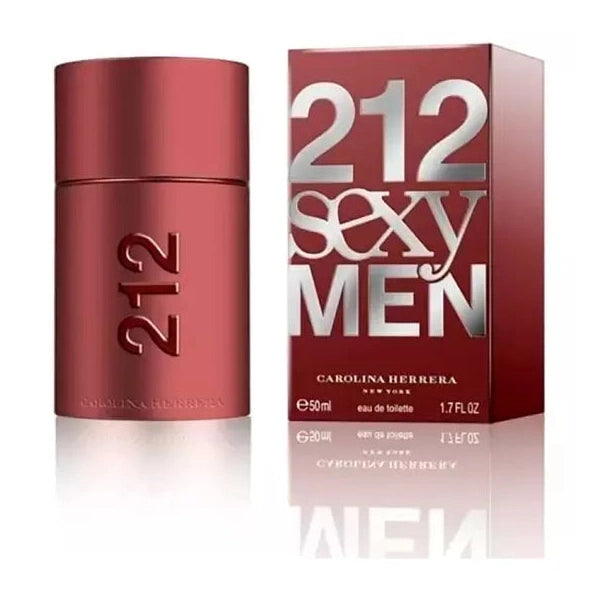 CAROLINA HERRERA 212 SEXY MEN EAU DE TOILETTE - 50ML - Medaid