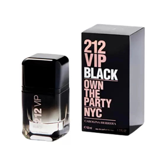 CAROLINA HERRERA 212 VIP BLACK EAU DE PARFUM - 50ML - Medaid