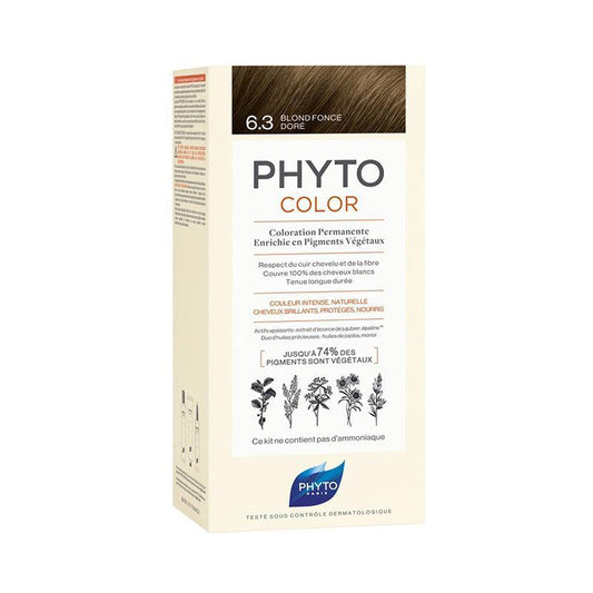 NEW PHYTOCOLOR 6.3 Dark golden brown - Medaid