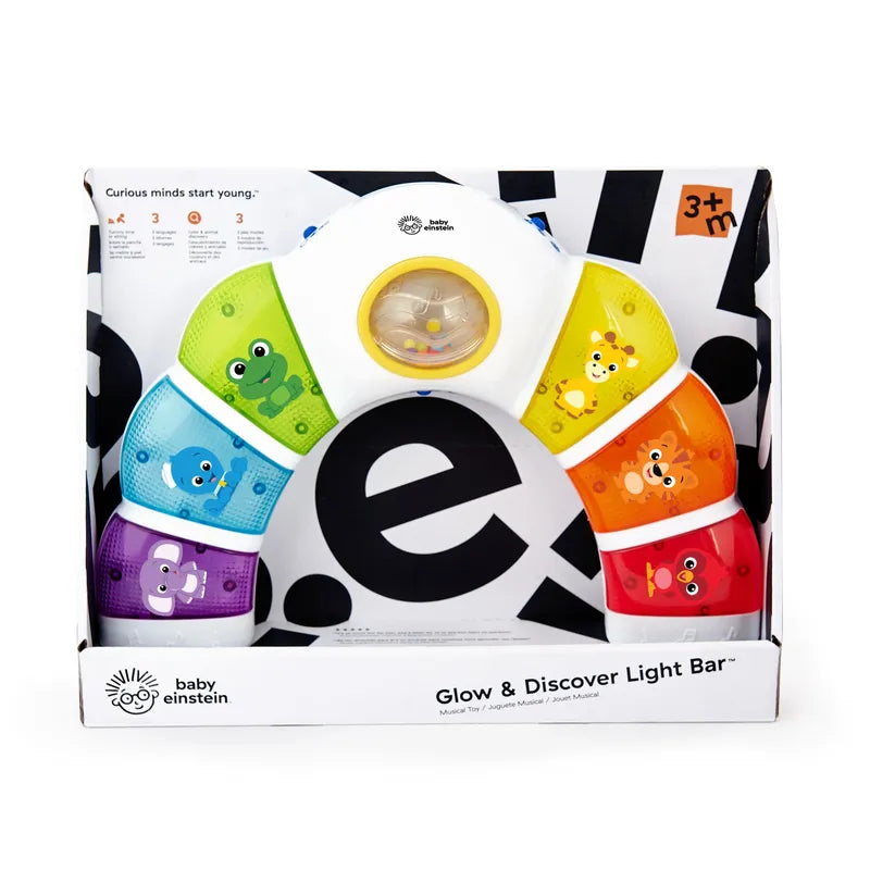 Glow & Discover Light Bar Tummy Time Toy - Medaid International