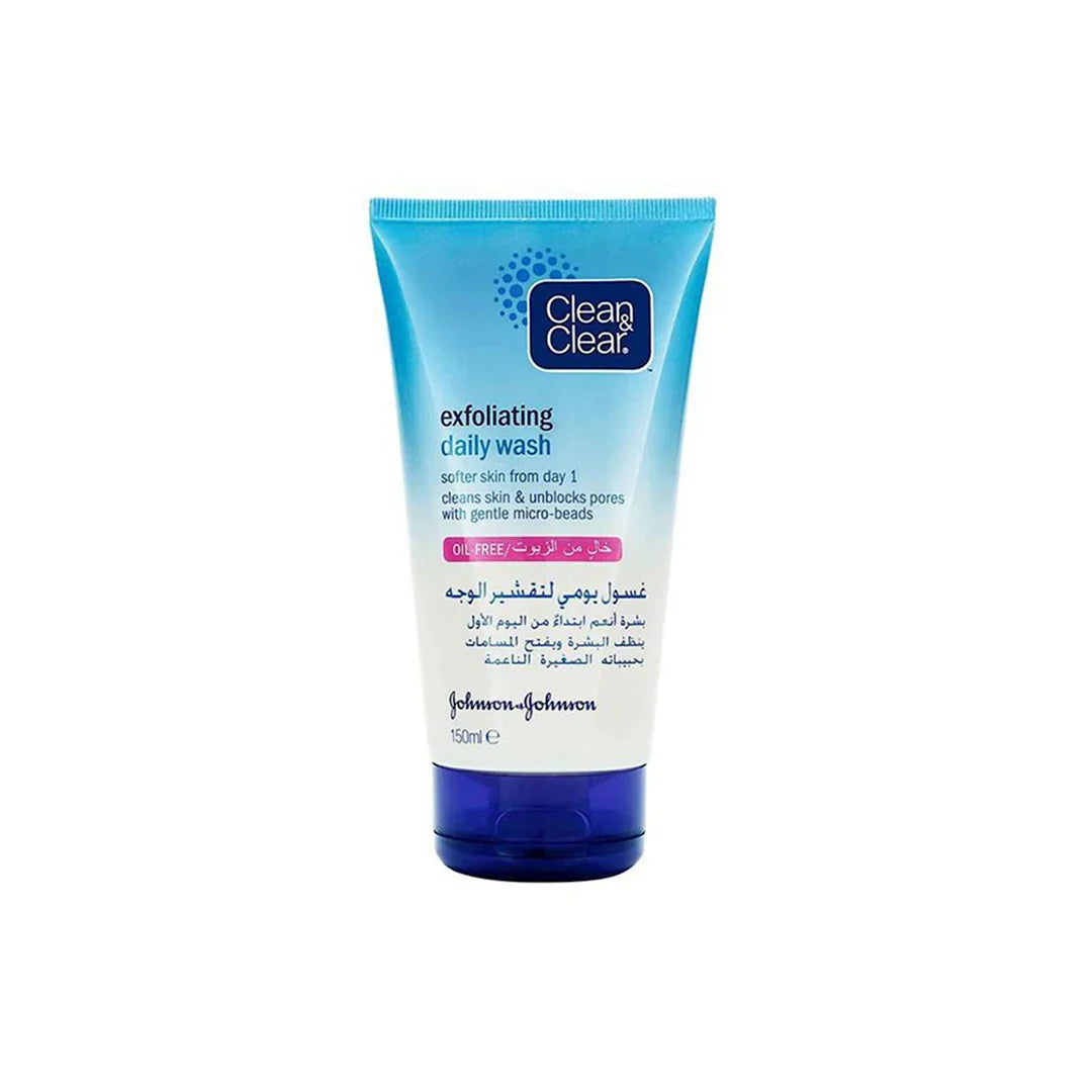 -25% Clean & Clear Exfoliating Daily Wash 150ml - Medaid