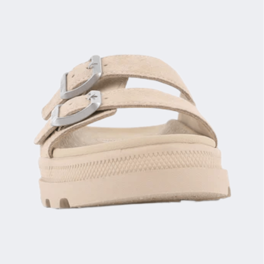 Palladium Dunelite Riviera Sde Women Lifestyle Slippers Warm Sand - Medaid International