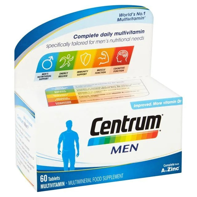 Centrum Men – 60 Tablets - Medaid