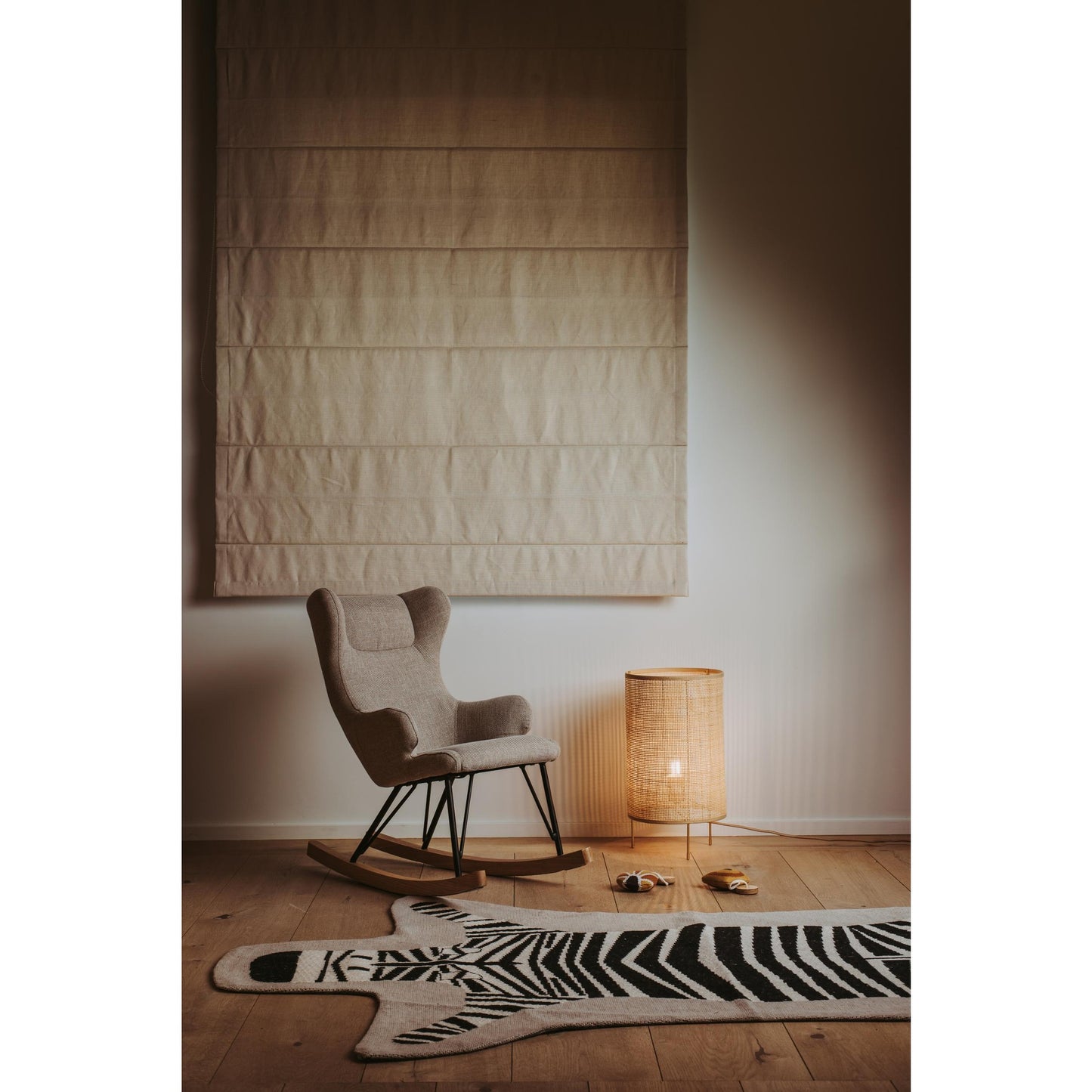 Quax rocking kids chair de luxe -clay