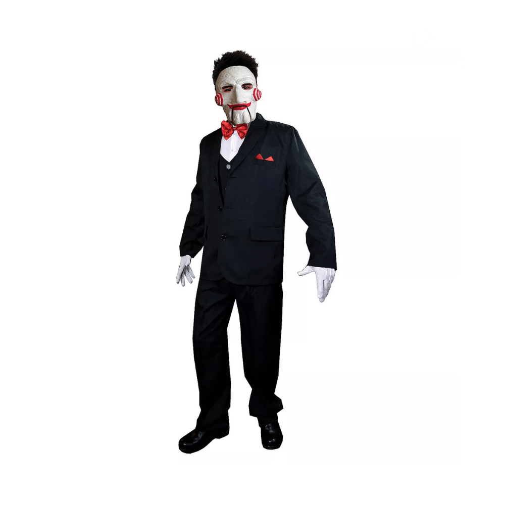 Costume - Saw - Billy Puppet - Costume/Mask Combo - Adult - Medaid International