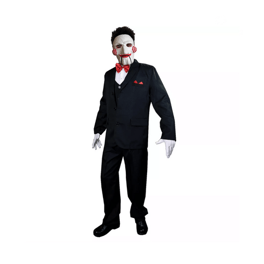 Costume - Saw - Billy Puppet - Costume/Mask Combo - Adult - Medaid International