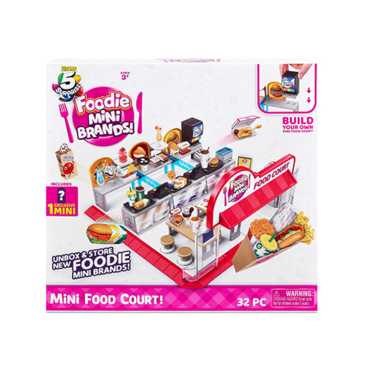 5 Surprise Foodie Mini Brands S1 Mini Food Court Playset - Medaid International