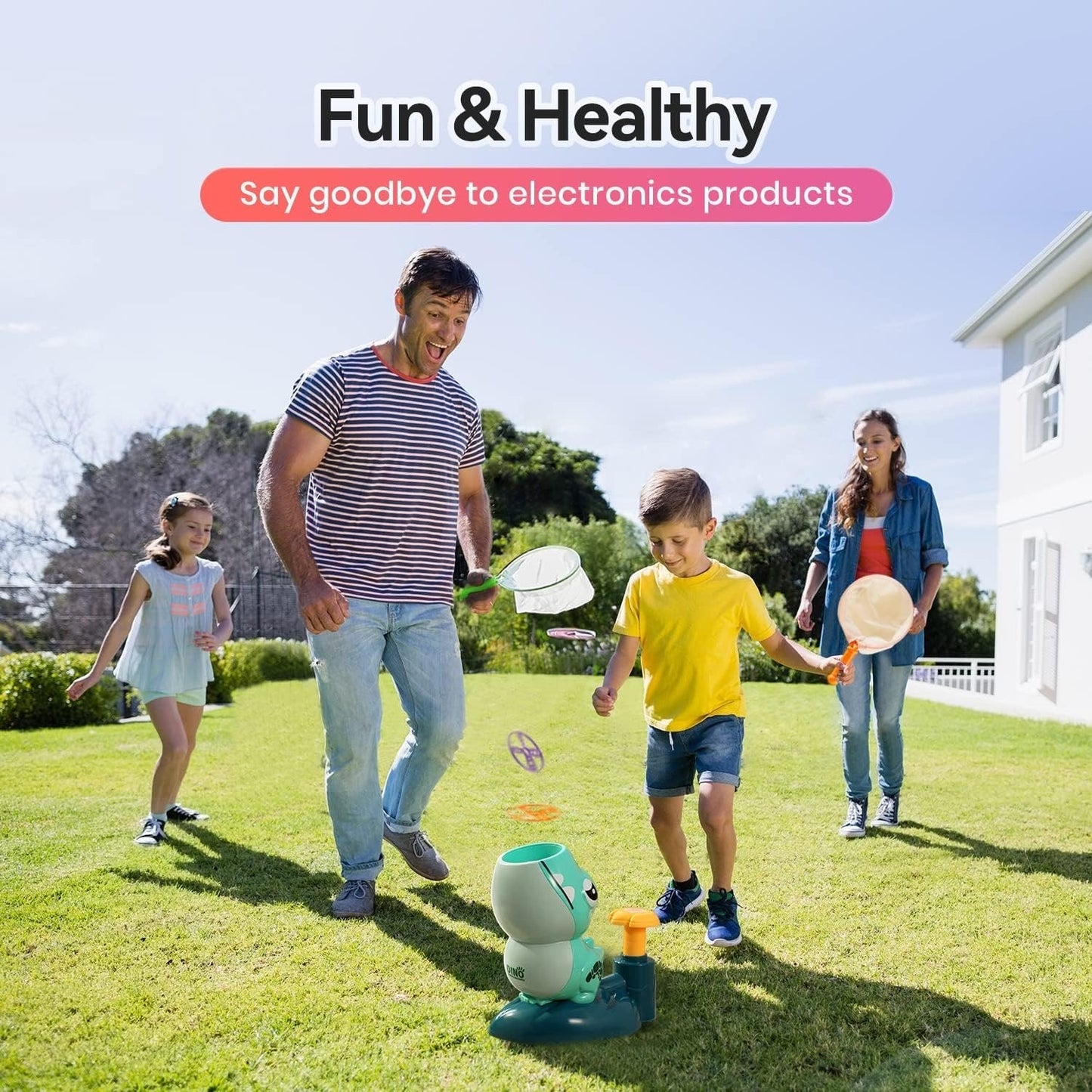 Flying Discs Rocket Launcher - Medaid International