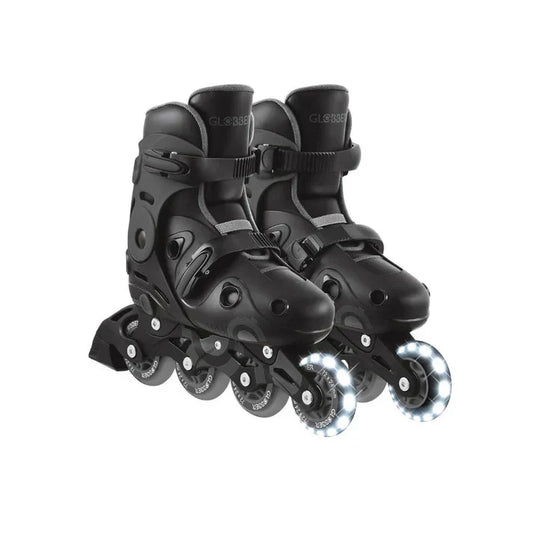 Go Skates Lights Grey Inline Rollers - Medaid International