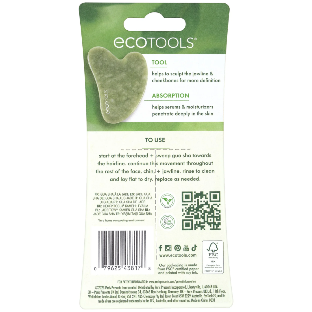 Ecotools Jade Facial Gua Sha - Medaid