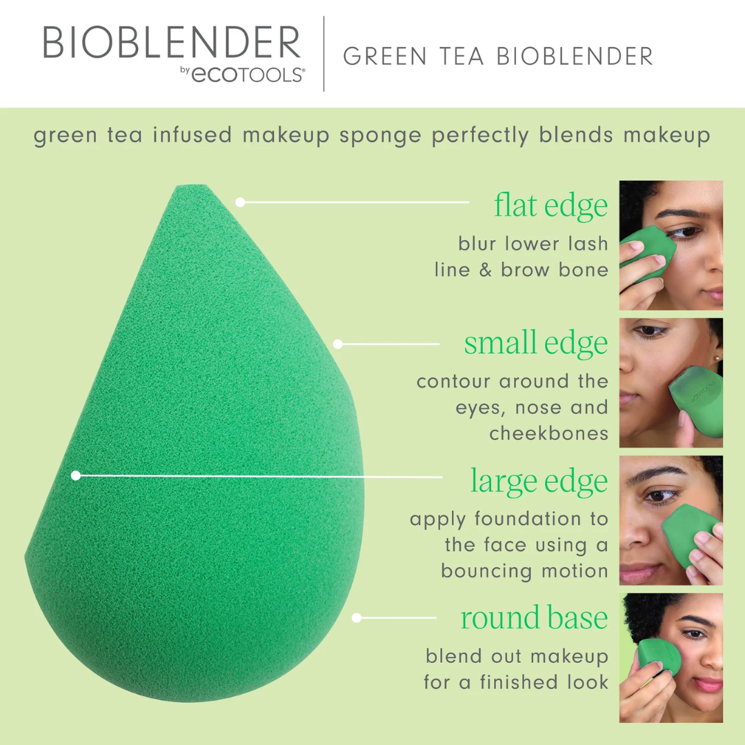 Ecotools Green Tea Bioblender Sponge - Medaid