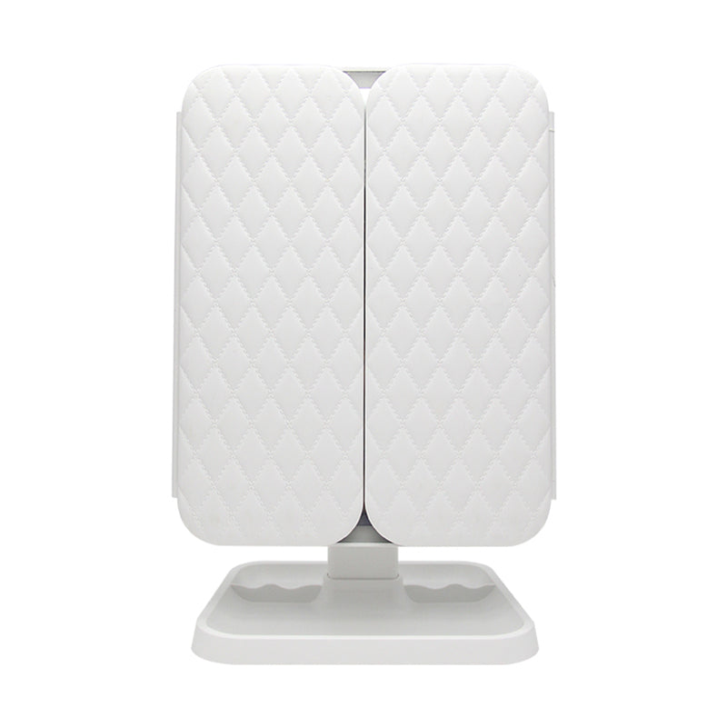 Trifold LED Makeup Mirror