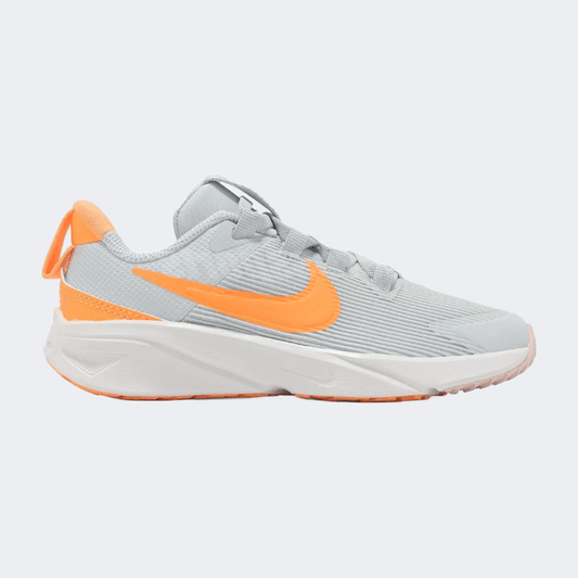 Nike Star Runner 4 Ps-Girls Running Shoes Grey/Peach Cream - Medaid International