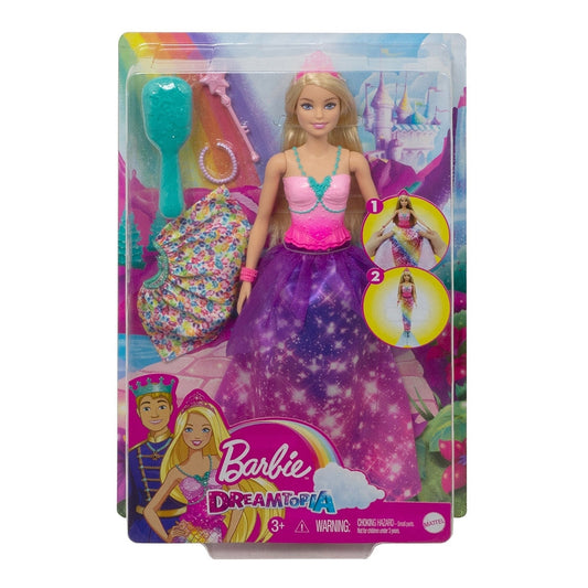 Barbie Dreamtopia 2-In-1 Princess To Mermaid - Medaid International