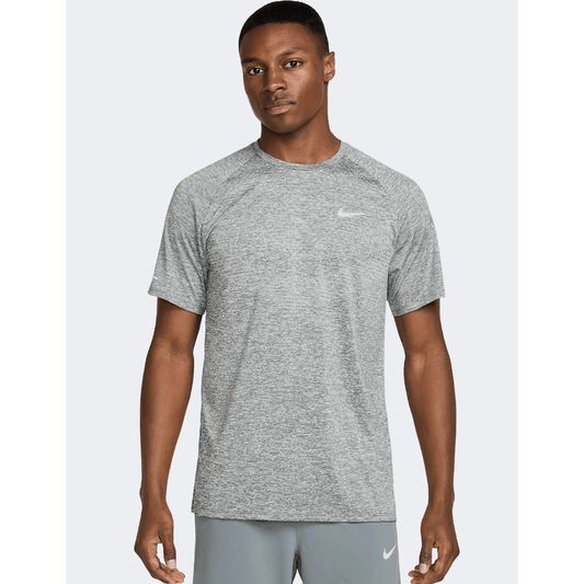 Nike Stride Adv Men Running T-Shirt Smoke Grey/Heather - Medaid International