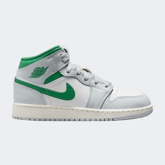 Nike Air Jordan 1 Mid Gs-Boys Lifestyle Shoes Summit White - Medaid International