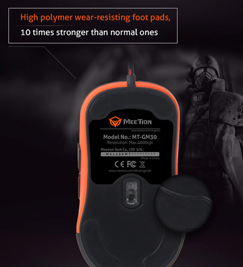 MeeTion GM30 Programmable Classic Gaming Mouse - Medaid International