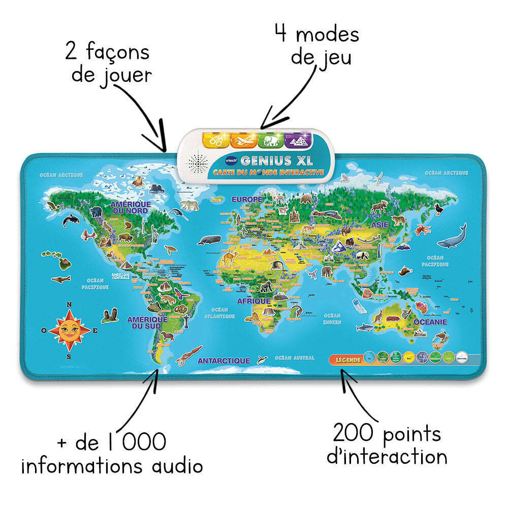 Genius XL ‚Äì Carte du monde interactive - Medaid International