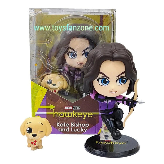Marvel - Hot Toys Hawkeye Cosbaby Featuring Kate Bishop & Lucky