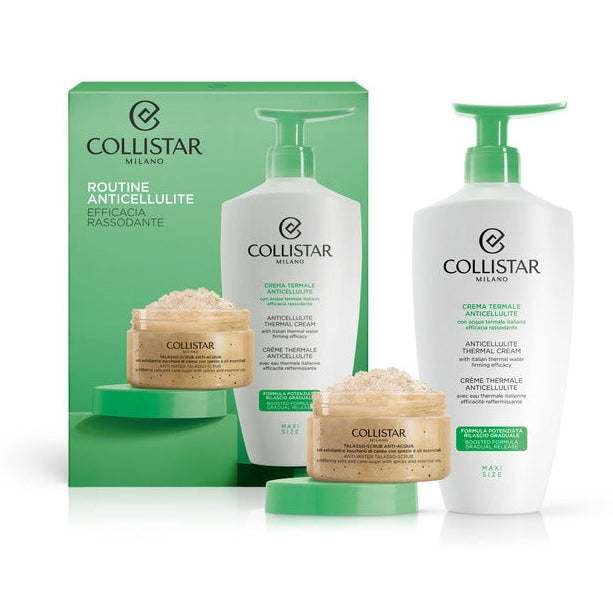 Collistar Set Antiwater Scrub 150G+ Thermal Cream 400Ml - Medaid