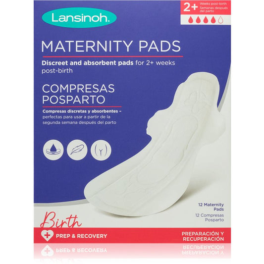 Lansinoh MATERNITY PADS 2+ X 12 - Medaid