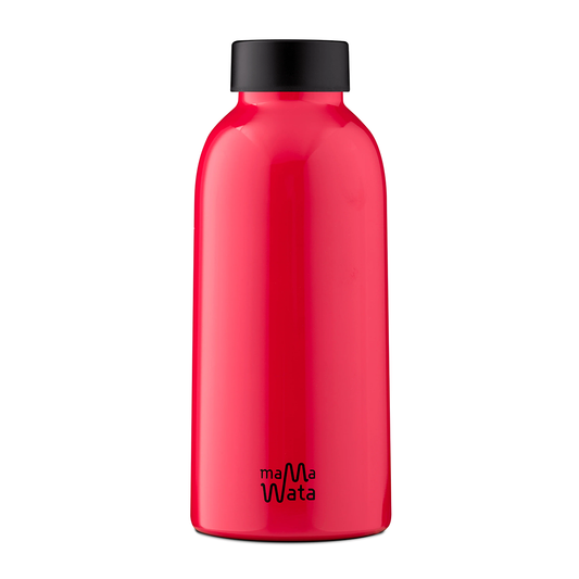 Insulated Stainless Steel Bottle, Red 470ml - Medaid International