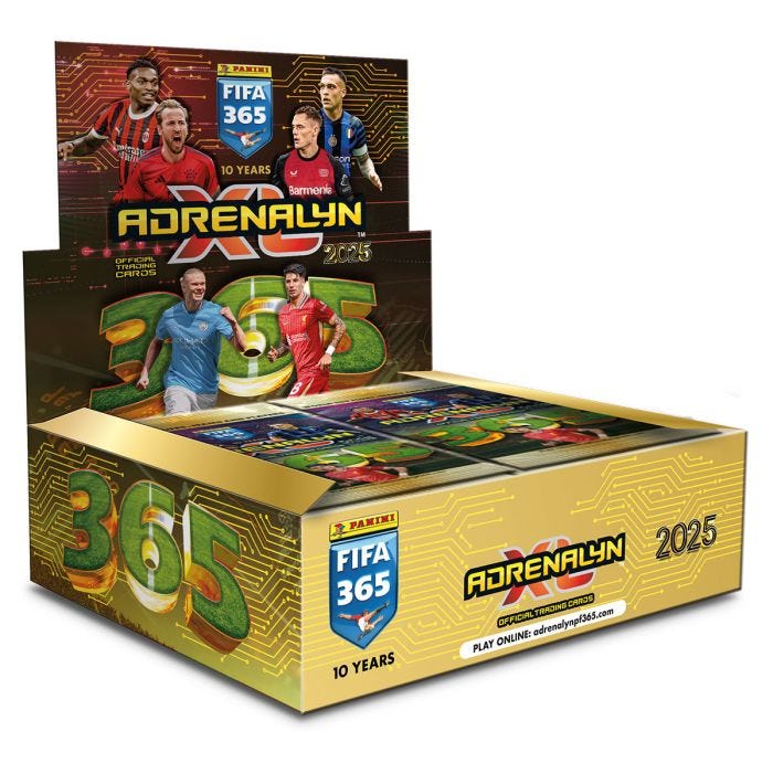 Panini Adrenalyn XL FIFA 365 2025 Trading Cards (1PC) - Medaid International
