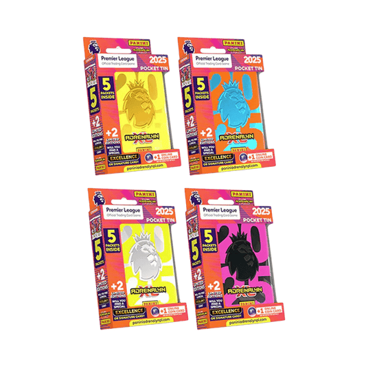 Panini Premier League 2024/25 Adrenalyn XL Pocket Tin (1 Random) - Medaid International