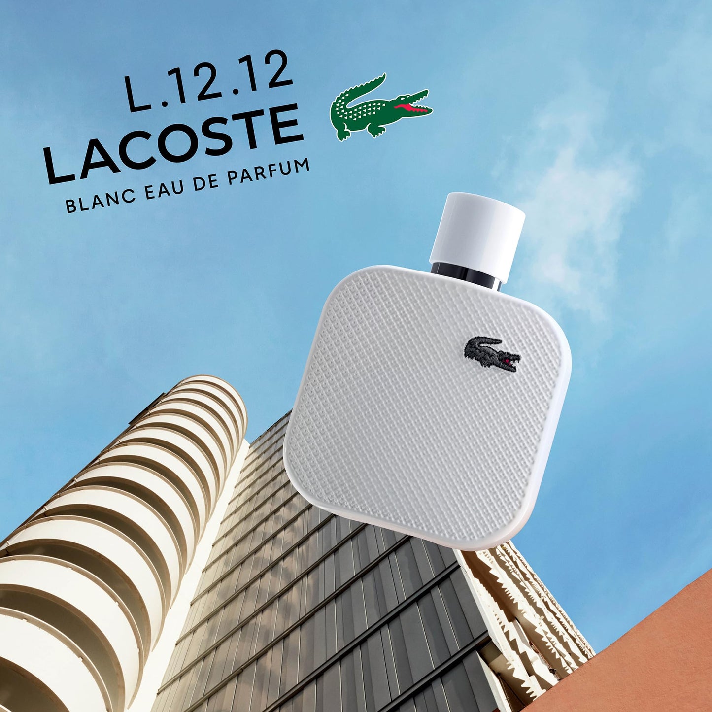 LACOSTE L.12.12 Blanc Eau De Parfum for Men - Father's Day Gift - Medaid International
